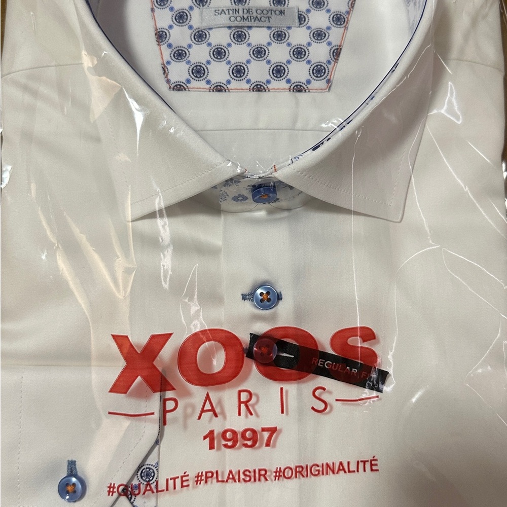 Super Cool - Chemise Homme Dress Shirt  Size 4 ( Large )